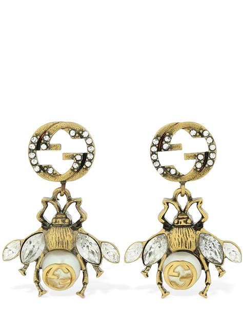 bumble bee necklace gucci|gucci bumble bee earrings.